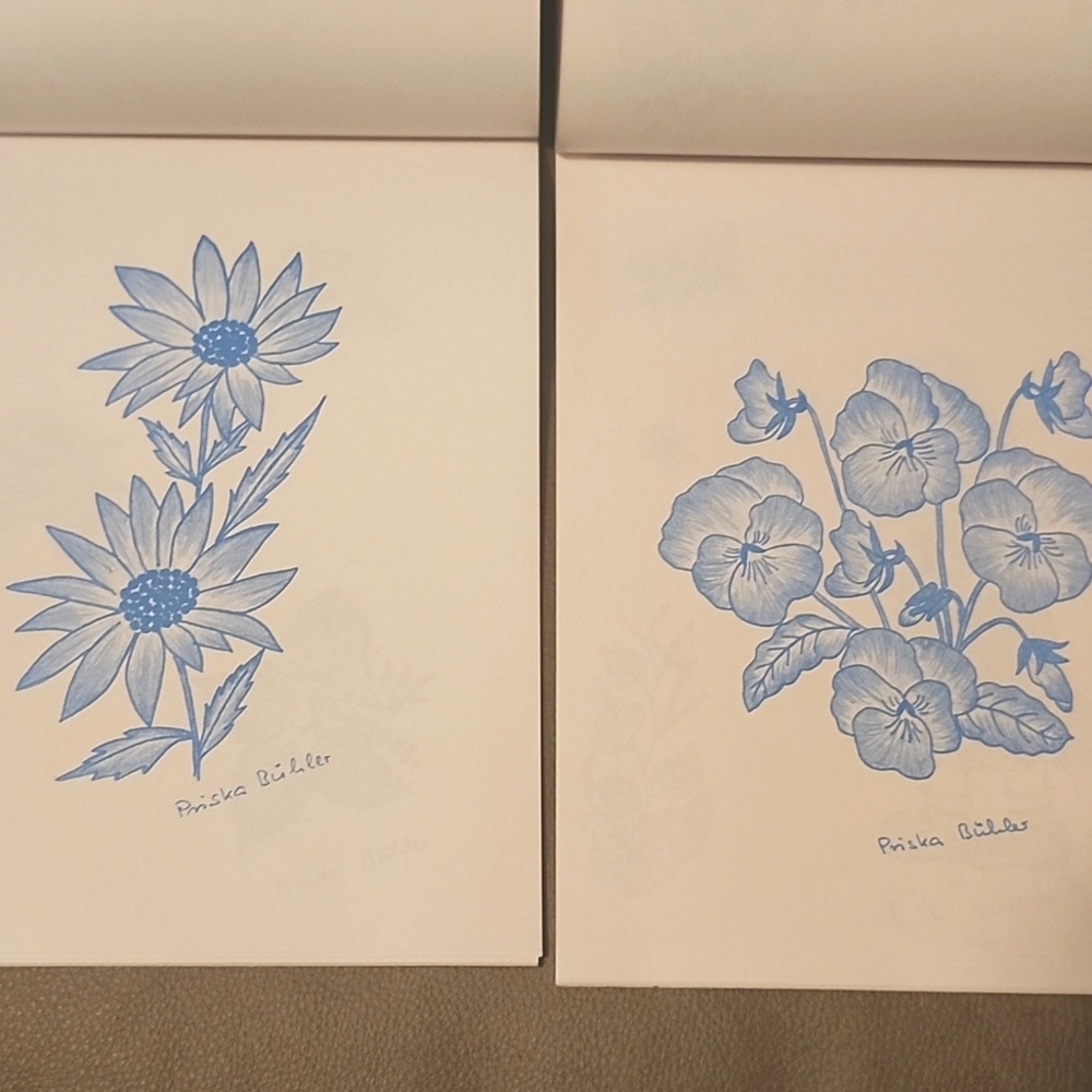 German Tracing Templates for Pyrography on Wood, Volumes 1 & 2